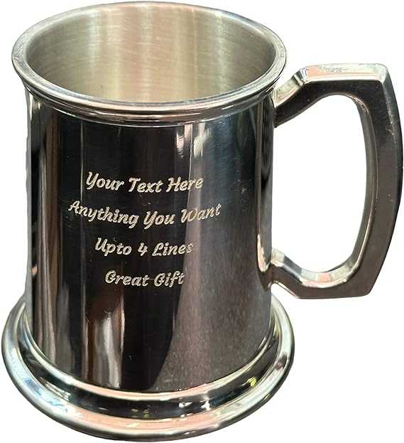 Personalise Pewter Tankard